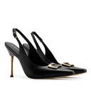 CARMEN | ZAPATILLAS NEGRAS DE PIEL