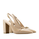 NORA | ZAPATILLAS BEIGE DE PIEL