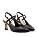 MARISOL | ZAPATILLAS NEGRAS DE PIEL