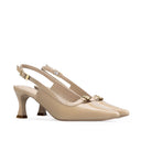 ESTHER | ZAPATILLAS BEIGE DE PIEL