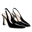 MARISELA | ZAPATILLAS NEGRAS DE PIEL