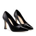 FRANCESCA | ZAPATILLAS NEGRAS DE PIEL