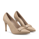 MARIA | ZAPATILLAS BEIGE DE PIEL