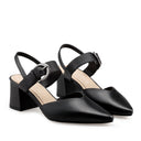 LIZETH | ZAPATILLAS NEGRAS DE PIEL