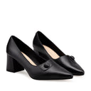 MAYRA | ZAPATILLAS NEGRAS DE PIEL