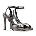 LILY | SANDALIAS DE PIEL ACERO