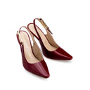 JULIA | ZAPATILLAS DE PIEL ROJAS