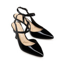 DÉBORA | ZAPATILLAS NEGRAS DE PIEL