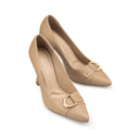 XIMENA | ZAPATILLAS BEIGE DE PIEL