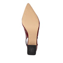 Adela - Zapatillas de Piel Rojo Chili | Davenia