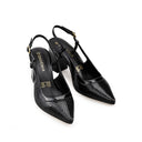 LILIANA | ZAPATILLAS NEGRAS DE PIEL