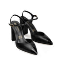LAURA | ZAPATILLAS NEGRAS DE PIEL