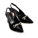 MARIANA | ZAPATILLAS NEGRAS DE PIEL