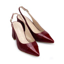 LILITH | ZAPATILLAS ROJAS DE PIEL