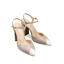 LAURA | ZAPATILLAS BEIGE DE PIEL