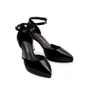 LINDA | ZAPATILLAS NEGRAS DE PIEL