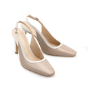 ISABEL | ZAPATILLA BEIGE DE PIEL