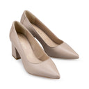 TANIA | ZAPATILLA DE PIEL NUDE