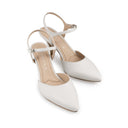 MAGDA | ZAPATILLAS MARFIL DE PIEL