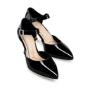 JULISSA | ZAPATILLAS NEGRAS DE PIEL