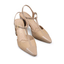 HELA | ZAPATILLAS BEIGE DE PIEL