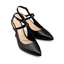 MARISOL | ZAPATILLAS NEGRAS DE PIEL