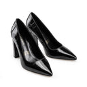 DAFNE | ZAPATILLAS NEGRAS DE PIEL