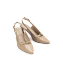 ESTHER | ZAPATILLAS BEIGE DE PIEL
