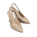 MARISELA | ZAPATILLAS BEIGE DE PIEL