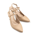 MARISOL | ZAPATILLAS BEIGE DE PIEL
