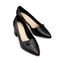 MAYRA | ZAPATILLAS NEGRAS DE PIEL