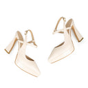 CELESTE | ZAPATILLAS MARFIL DE PIEL