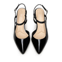 DÉBORA | ZAPATILLAS NEGRAS DE PIEL