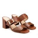 SAORI | TACONES CAFÉ DE PIEL