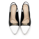 LISA | ZAPATILLAS NEGRAS CON BLANCO DE PIEL