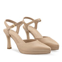 Antara - Zapatillas de Piel Beige | Davenia