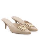 SONIA | ZAPATILLAS BEIGE DE PIEL