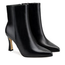 Gema - Botines de Piel Negros