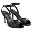 Bruna - Tacones de Piel Negros