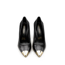 JAZMÍN | ZAPATILLAS NEGRAS DE PIEL