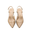 LILIANA | ZAPATILLAS BEIGE DE PIEL