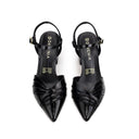 Alicia - Zapatillas de Piel Negra | Davenia