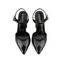 LAURA | ZAPATILLAS NEGRAS DE PIEL