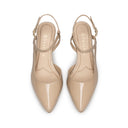 DÉBORA | ZAPATILLAS BEIGE DE PIEL