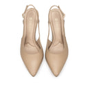 MIRANDA | ZAPATILLAS BEIGE DE PIEL