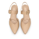 LIZETH | ZAPATILLAS BEIGE DE PIEL