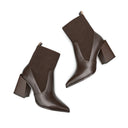 MIA | BOTIN DE PIEL CAFÉ