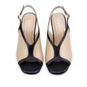MAITE | TACONES DE PIEL NEGRO-BEIGE