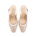 ISABEL | ZAPATILLA BEIGE DE PIEL
