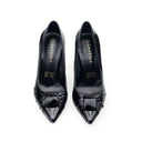CLARA | ZAPATILLA NEGRA DE PIEL
